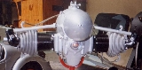 letecký motor Jawa na výstavě v NTM Praze 1999 k 70. letům Jawy